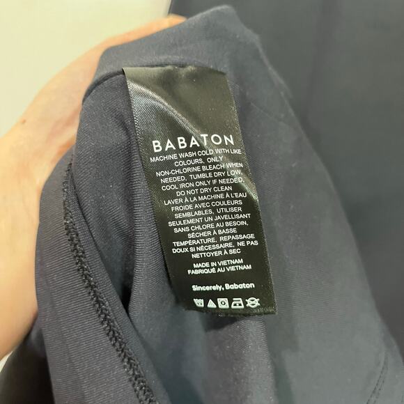 Babaton Contour Midi Dress Black Sleeveless Bodycon Tank XS - Picture 5 of 6